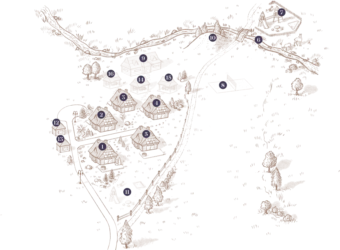 Mapa Osady